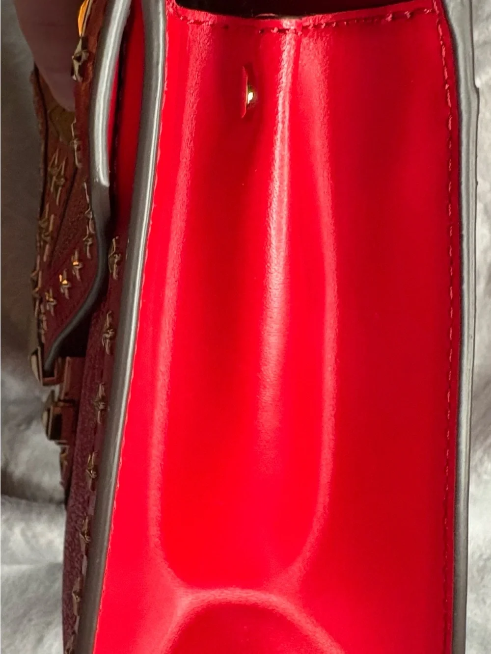 Michael Kors bold red